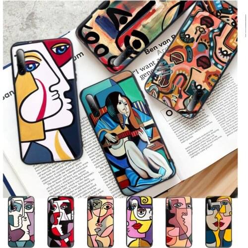 Picasso Abstract Art Painting Phone Case For Samsung A51 A71 A72 A52 A50 A31 A10 A40 A70 A30 S A20 E A11 A01 A21 Silicone Cover