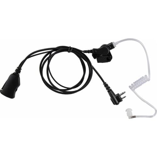 For Hytera HYT TC-508 Headset 2 Pin Surveillance Acoustic Tube Earpiece PTT Portable Radio Walkie Talkie TC-505 TC-518 TC-700