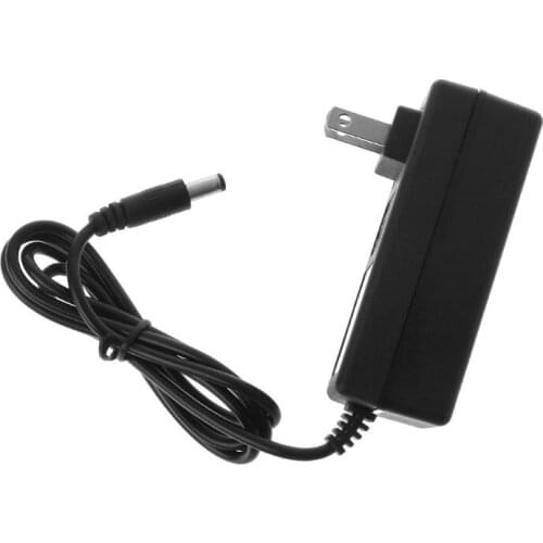 F3MA 21V 1A 18650 Lithium Battery Charger DC 5.5x2.5MM Power Jack Socket Female Panel Wall Mount Charging Adapter Connector