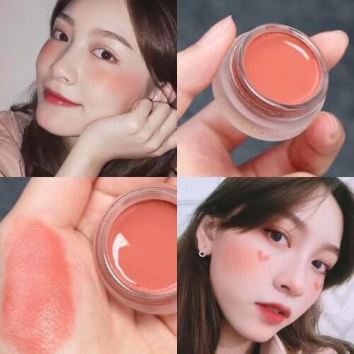 GECOMO Face Blusher Jelly Cheek Blush Cream