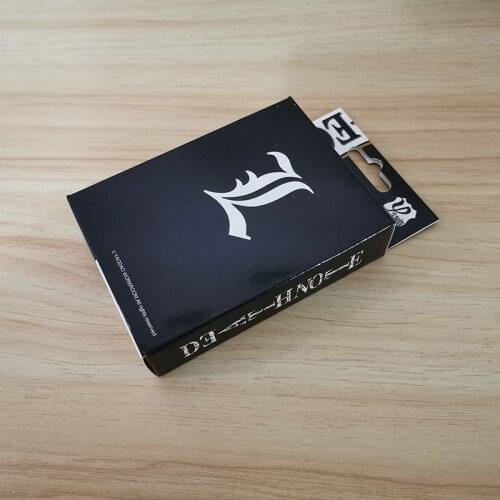 Death Note Toys Poker toy Yagami Light Misa L Lawliet Character Deck card gift