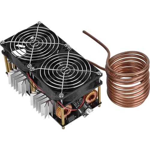 1800W ZVS Induction Heating Board Module Flyback Driver Heater Power Supply kit Driver Heater DIY Tool Accessories