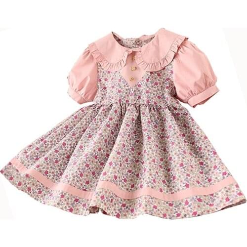 Citgeett Summer Toddler Kid Baby Girls Party Pageant Bowknot Tutu Dress Princess Clothes Patchwork Set