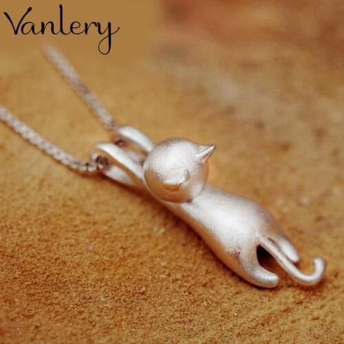 Trendy Cat Choker Necklaces For Women Fashion Long Sweater Chain Necklaces 2021 Party Jewelry Gift