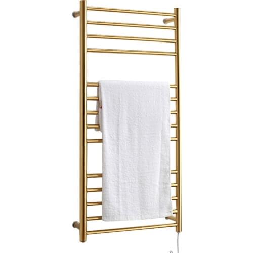Wall mounted 304 stainless steel waterproof Electric towel rack AC220-240V 50Hz 162W heating Electric bathroom towel rack