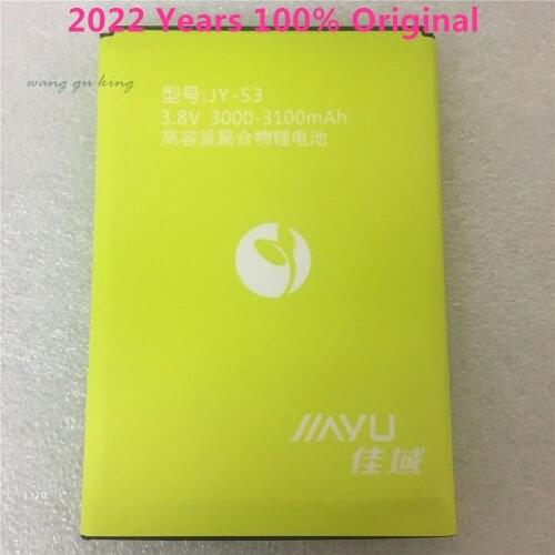 2018 New JY-S3 JYS3 JY S3 Battery For JIAYU S3 JIAYU-S3 JIAYUS3 3.8V 3100mAh Mobile Phone Replacement Batteries Recharge