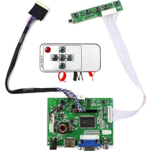 HDMI VGA 2AV Audio Controller Board VS-TY2662-V196 Work for 40pin LVDS LCD 11.6inch 1366x768 N116B6-L04 B116XW01 V0 LTN116AT02