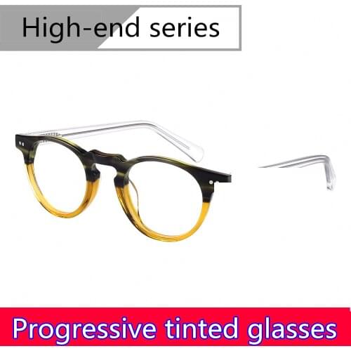 Progressive color mens retro optical glasses frame OV5186 reading glasses myopia and hyperopia prescription glasses frame