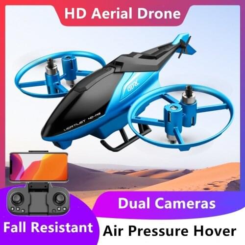 HD Aerial Photography RC Helicopter 2.4G 15mins Air Pressure Fixed Height Dual Camera Collision And Drop Resistant Helicopter