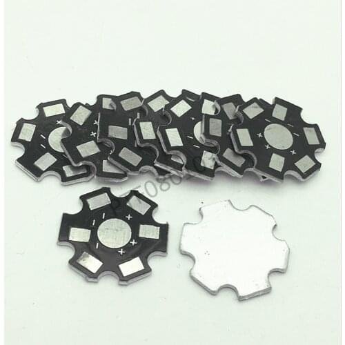 3w led pcb 50-1000pcsx 1W 3W 5W 20mm High Power LED PCB Aluminum Star base plate Circuit board DIY