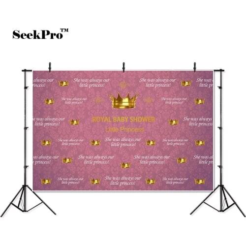 Thin vinyl crown princess birthday kids baby shower children photo Backgrounds Professional indoor Photographic studio Backdrops