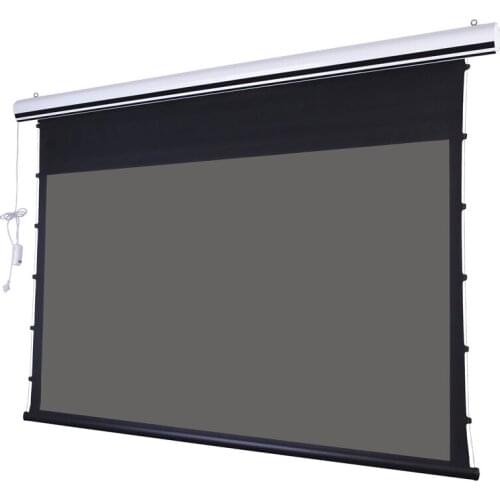 TV-T1H-USTALR Trinovisuals ALR Motorized projector screen for UST projector fall down electric screen