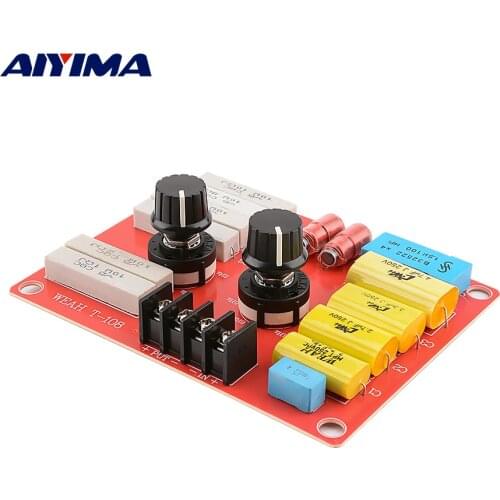 AIYIMA Pure Treble Crossover Tweeter Speaker Frequency Divider Car Treble Crossover Filte Accessories DIY Sound System