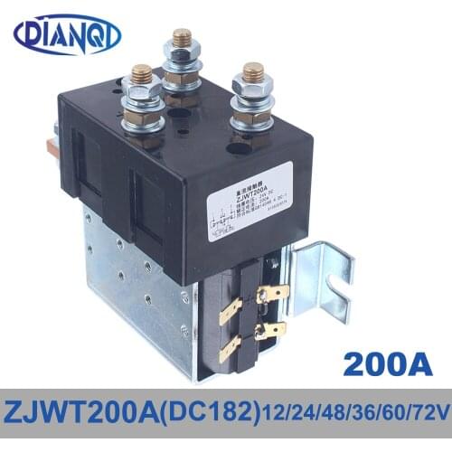 ZJ400A NO (normally open) style Coil Voltage 24V 400A DC Contactor for motor forklift electromobile grab wehicle car winch