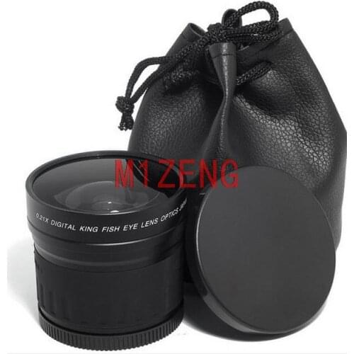 0.21x 58mm Wide Angle fisheye LENS for 58 mm 0.21 canon nikon sony pentax fuji olympus DSLR/SLR Digital Camera