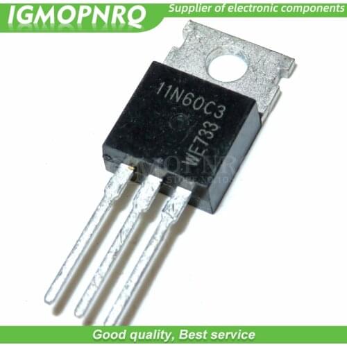 10pcs/lot SPP11N60C3 11N60C3 TO-220 600V 11A new original