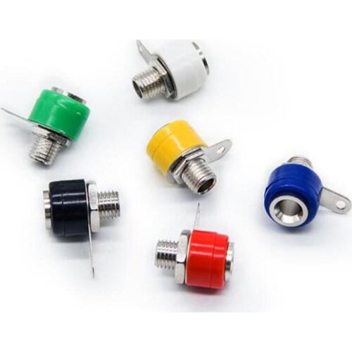 12PCS 4mm banana binding post 4mm banana socket