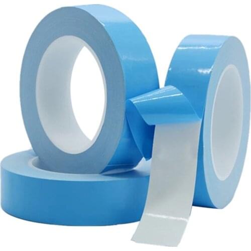 25 meter Strong 0.2mm Thick Transfer Tape Double Side Thermal Conductive Adhesive Tape for Chip PCB LED Strip Heatsink