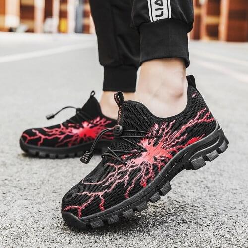 AECBUY Mens Breathable Sneakers