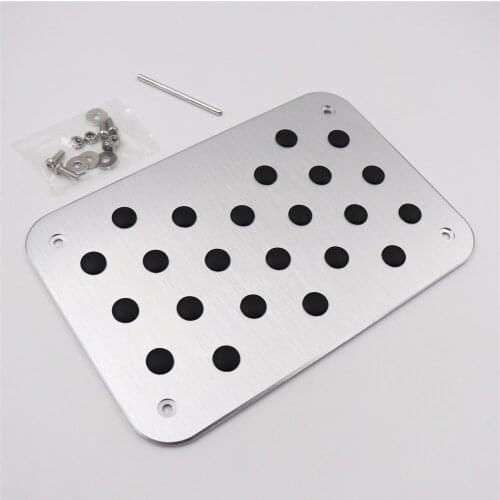 TTCR-II Car Accessory Universal Foot Rest Modified Pedal Floor Carpet Mat Refit Pad for BYD CHERY QQ TIGGO Arrizo Cowin QIYUN