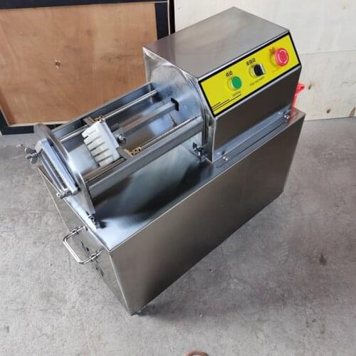 Electric French Fries Machine Stainless Steel Vegetable Radish Potato Strip Cutter Machine Commercial Fries Cutting Machine