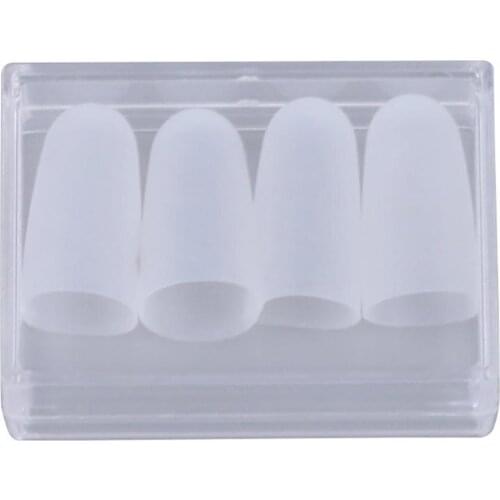 40%HOT4Pcs Ultra-thin Left Hand Guitar Fingertip Protector Silicone Finger Guard Cover