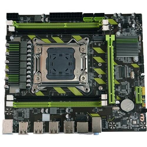 X79 X79G Motherboard LGA 2011 USB2.0 SATA3 Support REG ECC Memory and Xeon E5 Processor 4DDR3