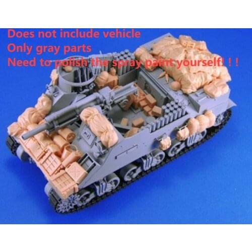 1:35 Scale Resin Die-casting Armored Vehicle Parts Modification Does Not Include The Cars Unpainted Model 35950