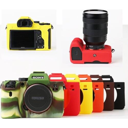 Soft Silicone Camera case For Sony A7R IV A7R4 ILCE-A7RM4 Rubber Protective Body Cover Case Armor Skin Video Bag