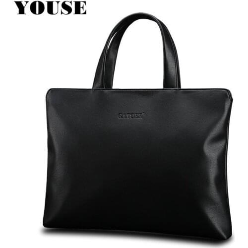 2021 Handbag Fashion New Womens Leather Mens Black Shoulder Business Casual Briefcase Travel Messenger Laptop Business Cross