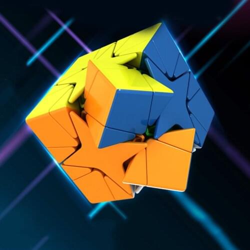 Special-Shaped Cube Toy Meilong Polaris Smoothly Special-Shaped Double-Rotating Puzzle Matte Decompression Toy
