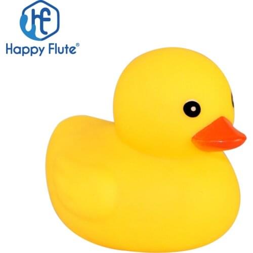 Happyflute 9piece Different Sizes PVC Cute Little Yellow Duck Baby Play In Water Sounding Bathing Toys