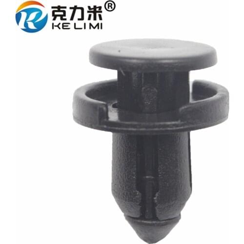 KE LI MI Car Bumper Cover Fascia Retainer Fastener Rivet 8mm Hole For Honda Push Type Clip