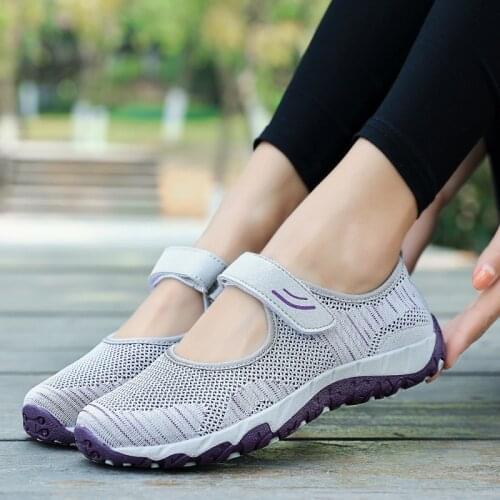 Casual Vulcanize shoes woman sneakers 2021 breathable mesh summer platform shoes female sneakers plus size zapatillas mujer