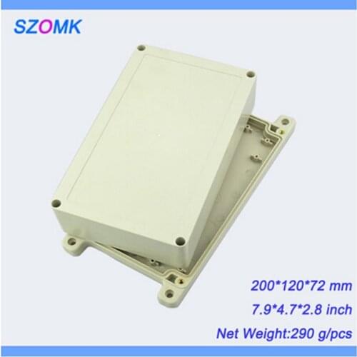 10 pieces, IP65 electronics plastic enclosure switch box 200*120*72mm electronics project box, electrical distribution box