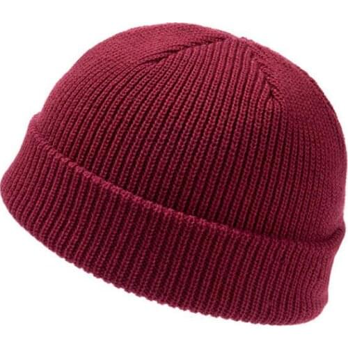 2020 Unisex Hats Knitted Cap Winter Breathable Men Simple Hats Warm Solid Casual Cap