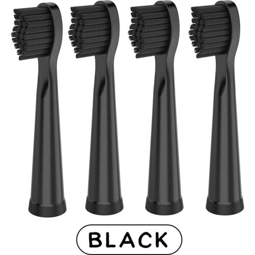 4pcs/set Toothbrush Heads Replacement Heads for Electric Toothbrush Dual Clean Toothbrush Heads Soft Bristles