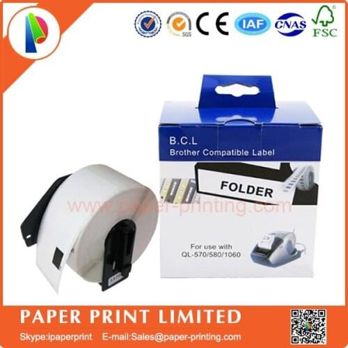 80 Rolls Compatible DK-11208 38mm*90mm Compatible for Brother Label Printer All Come With Plastic Holder