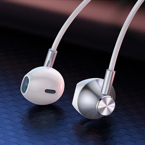 HOME Wired waterproof Earphones Stereo Earbuds with Microphone Noise Cancel Headset with Mic Volume Control Earbuds Earphone