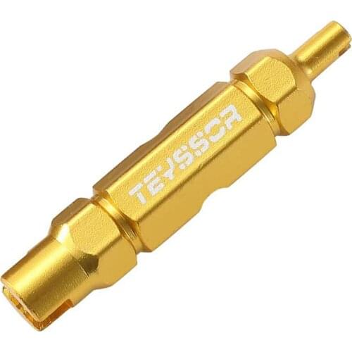 Teyssor Valve Core Remover Tool Bicycle Valve Core Repair Tool for Presta Schrader Tubeless Cycling Tires