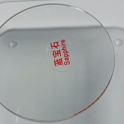 Watch Flat Sapphire Glass 1.0mm-1.2mm Thick Round Crystal Glass Mirror Diameter 24mm-32mm Watch Replacement Wristwatch Repair
