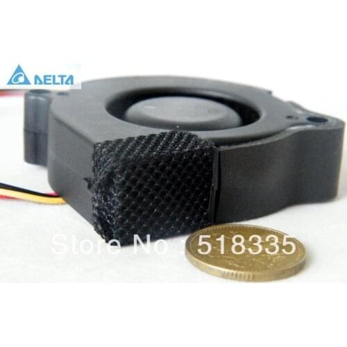 Mini Blower Cooler Fan 50mm for delta 5015 Centrifugal BUB0512HB 12V 0.24A Ball Bearing Cooling Fan
