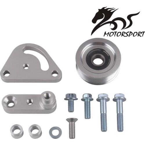 New Billet Aluminum Manual Belt Tensioner w/ Pulley For 98-02 LS1