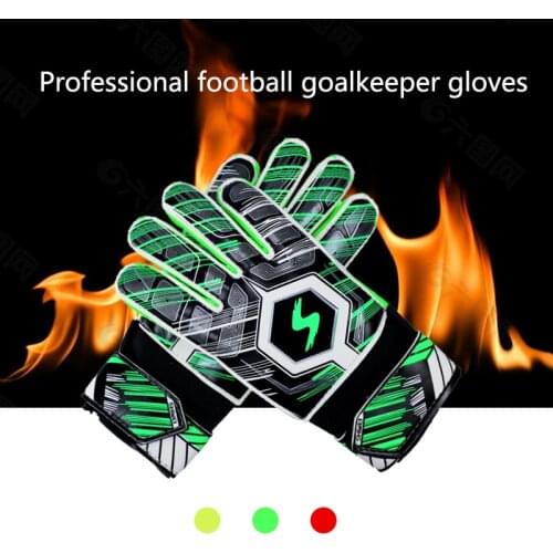 New Design Professional Soccer Goalkeeper Adult Football Gloves Anti Skid and Wear Resistant Latex Gloves