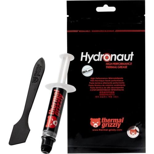 Thermal Grizzly Hydronaut Thermal Grease 11.8W/mk Computer Laptop CPU GPU Video Card Cooling Heat Hot Conductive Paste Compound