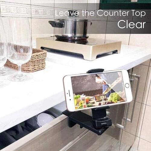 Universal Travel Phone Mount Holder Cell Phone Kitchen Stand Portable Mount For Table Shoot Video For Iphone Dropshipping