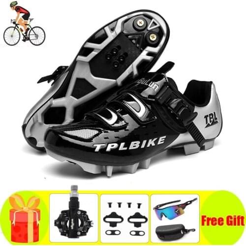 MTB Cycling Shoes Men Zapatillas Ciclismos Self-locking Non-slip Breathable Mesh Bike Sneakers Mountain Bicycle Sneakers