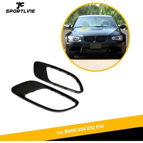 Carbon Fiber Engine Hood Bonnet Air Vent Duct Cover for BMW E90 E92 E93 M3 2008 - 2013