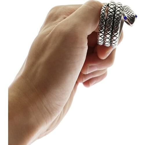 Gold Snake Cock ring Cobra Glans Ring Stainless Steel Male Sex Ring Stop Premature Ejaculation Erection SM Toys For Men