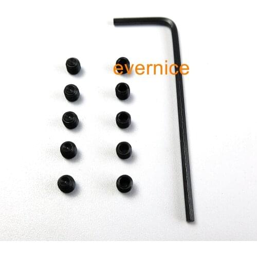 10 Needle Screws W/ Screw Driver For Juki Mo-3604 3614 3616 3916 Ms-1190 1261